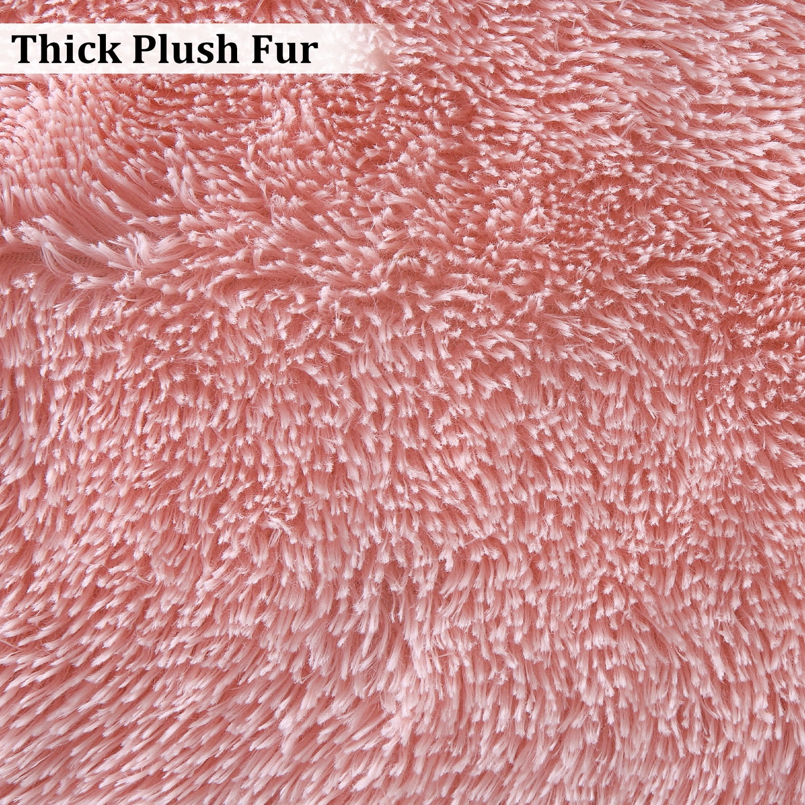 Kselythan  Faux Fur Rug for Bedroom,Area Rugs for Living Room,Ultra Soft Plush Modern Indoor Fuzzy Carpet ,Thick Faux Fur Shag Rug Non-Slip Carpet ,For Bedroom,Living Room,Home Decor Rug