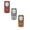 3 Pack丨Red+Silver+Yellow, variant on zhonghuaying 1 Pack Multi-Function Wall Detector, Handheld Stud Finder, Digital Scanner for Metal and Live AC Wires Red