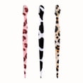 thumbnail image 2 of Estbridge 3pcs Leopard Print Eyebrow Razors  Silicone Mini Facial Hair Trimmers for Eyebrows  Lip  and Small Hair Removal  Ambidextrous  Unscented  No Electricity Needed  Precision Shapin, 2 of 5