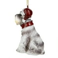 thumbnail image 2 of Design Toscano Miniature Schnauzer Holiday Dog Ornament Sculpture, 2 of 6