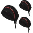 thumbnail image 1 of 3 Pieces Chef's Hat Black Chef's Hat Adjustable Beanie Cap Kitchen Service And Other Work Women's Kitchen Jacket Chef's Hat, 1 of 5