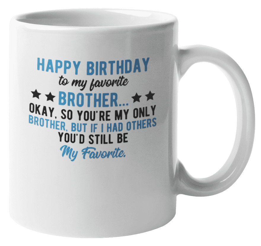 Best Big Brother Ever Birthday Coffee Tea Ceramic Mug Office Work Cup Gift 