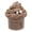Coffee, variant on Fluffy Butter Slime Toy 2.37oz Super Soft Non-Sticky Stretch Clay with Cute Charms Stress Relief Sensory Slime Toy Pink