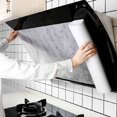 thumbnail image 4 of 1 Roll  Oil Filter Paper Oil-absorbing Non-woven Fabric Disposable Range Hood Filter for Kitchen, 4 of 9