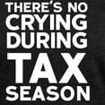 thumbnail image 3 of CafePress - No Crying During Tax Season T Shirt - Womens Football Shirt, 3 of 4