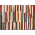 thumbnail image 1 of Ahgly Company Machine Washable Indoor Rectangle Contemporary Brown Red Area Rugs, 7' x 9', 1 of 7