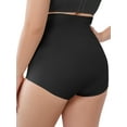 thumbnail image 5 of FOCUSSEXY Women's High Waist Butt Lifter Panties Tummy Control Panties Body Shaper Underwear Seamless Panty Padded Panties Shapewear Waist Cincher Trainer, 5 of 8