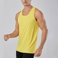 thumbnail image 2 of JTieacloth Mens T Shirt Men's Plus Size Fitness Vest Men's Outdoor Lightweight Breathable Racing Vest Pressed Rubber Running Vest, 2 of 6
