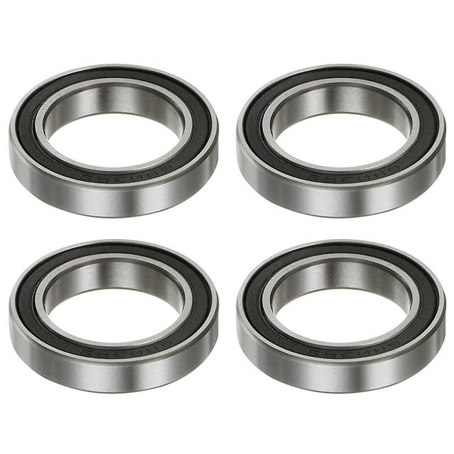 Unique Bargains 6803-2RS Roulements à Billes 17mmx26mmx5mm Acier Chromé Double Étanchéité Lot de 4