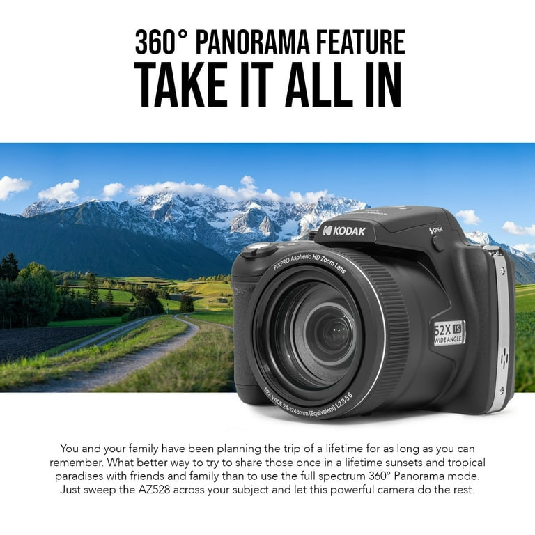 Kodak PIXPRO AZ528 16MP Astro Zoom Digital Camera with 52x Optical