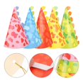 thumbnail image 3 of 20pcs Birthday Hat Children Dinosaur Theme Birthday Hat Kid Birthday Paper Hats, 3 of 3