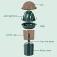 thumbnail image 3 of Exprimidor de limón eléctrico de 250 ml, mezclador de naranja portátil, mini extractor de jugo, máquina para hacer jugo de frutas, máquina USB, máquina recargable para cítricos, exprimidor de frutas, 3 of 4