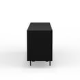 thumbnail image 6 of Atlas 78" x 28" Highboy Modern TV Stand Cabinet And Sideboard - Black Frame, Black Door/Drawers, Black Base, 6 of 8