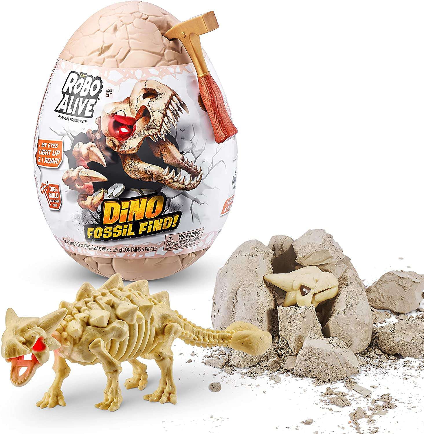 Robo Alive Dino Fossil Find! Mystery Pack