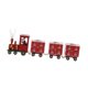 thumbnail image 4 of Tren pequeño de madera para Navidad, adorno de tren artesanal, estatua, regalo, decoración navideña, tren para el hogar, escritorio, fiesta,, 4 of 9