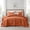 Rust, variant on IR Imperial Rooms 2 Piece Quilt Set Microfiber Embossed Leaf Bedspread Soft Lightweight Coverlet Twin Rust