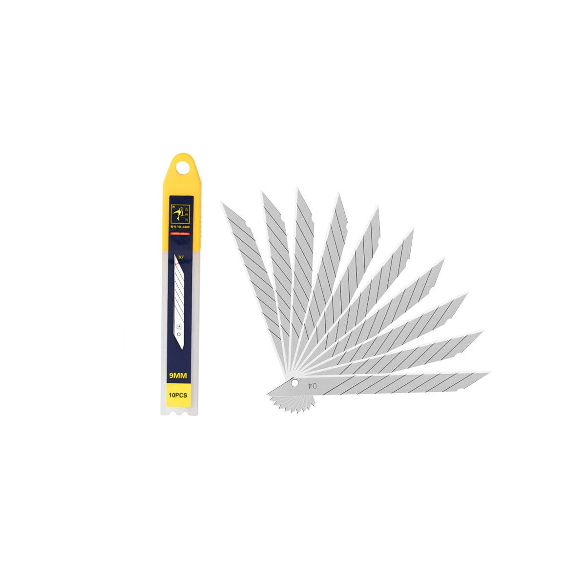 ACCEDE 10 Pcs 9mm Art Paper Cutter Knife School Supplies 10 Pcs 9mm