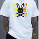 thumbnail image 1 of Man'S White Casual Crew Neck T-Shirt, Crew Neck, Short Sleeve, Regular Fit, Weekend Casual Wear, All-Season Casual Wear, - Ideal for Valentines New Year'S Father'S Christmas, 1 of 6