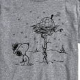 thumbnail image 3 of Peanuts - Snoopy Woodstock Igloo - Men's Short Sleeve Graphic T-Shirt, 3 of 6