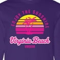 thumbnail image 4 of Inktastic Summer Enjoy the Sunshine Virginia Beach Virginia in Pink Long Sleeve T-Shirt, 4 of 5
