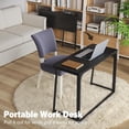 thumbnail image 5 of Small Foldable Computer Desk Writing Study Desk Easy Assembly Space-Saving Foldable Laptop Table Writing Workstation for Home Office, 5 of 5