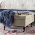 thumbnail image 2 of Serta at Home Abbot Square Tufted Storage Ottoman in Ivory Dream, 2 of 6