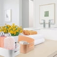 thumbnail image 5 of Contenedores de almacenamiento de plástico con cómodas asas portátiles, material PP de alta calidad, inodoro y no tóxico, apilables, ahorran espacio, colores elegantes y con estilo para soluciones de, 5 of 5