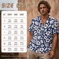 thumbnail image 4 of FOR U DESIGNS Tropical Hibiscus Monstera Print Matchable Couple Outfits Hawaiian Button Down Shirt or Sleeveless Sundress with Pockets Fashion Matching Clothes for Beach Parties, 4 of 7