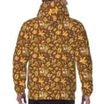 thumbnail image 7 of Xecao Vintage fall harvest basket Pattern Men's Adult Pullover Hoodie,Hooded Sweatshirt-X-Large, 7 of 7