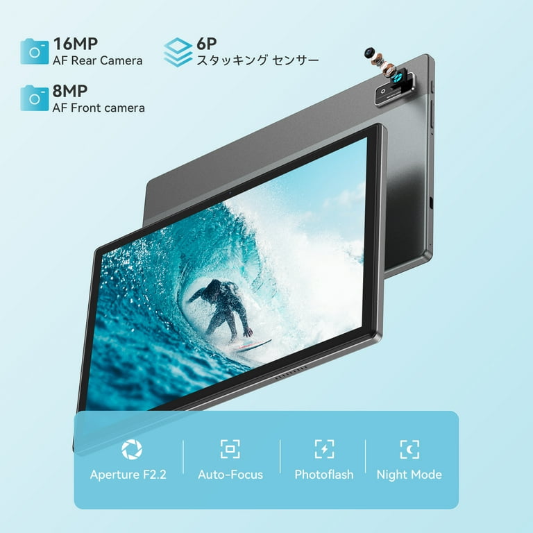 HEADWOLF WPad3 Android 12 Tablet-10 Inch, Octa-Core, 12GB