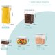 thumbnail image 2 of Recipientes de almacenamiento de alimentos Cozey Daily Pop, 15 unidades, herméticos, sin BPA, 2 of 7