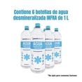 thumbnail image 3 of Agua Desmineralizada Destilada Infra Pack 6 Botellas 1 Litro, 3 of 3
