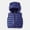 04Navy, variant on Hicidod Toddler Puffer Vest Cute Bear Ears Hooded Infant Jackets Sleeveless Lightweight Solid Color Winter Warm Down Coats