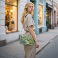 thumbnail image 7 of FORMRS Women Crossbody Purse with Chain Strap Vegan Leather Shoulder Handbag, Art Garden Scene, 7 of 7