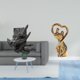 thumbnail image 2 of Sujetalibros Para Parejas, Escultura Decorativa Para Estantería, Sala De Estar, Armario, Regalo De Aniversario, Adorno Para Parejas., 2 of 8