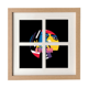 thumbnail image 1 of Occidentalis of Modern Art Pantalla de escritorio de pared de marco 4 aperturas, 1 of 4