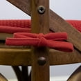 thumbnail image 5 of Memory Foam Honeycomb Non-Slip Back Chair Cushion Pad with Ties 2, 4, 6 or 12 Pack, 5 of 5