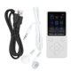thumbnail image 1 of MP3 MP4 Player with Headphones, 64GB, 1.8 inch LCD Screen, Lossless HiFi Sound, 180mAh, Bluetooth, Sports Music Player, White, 1 of 4