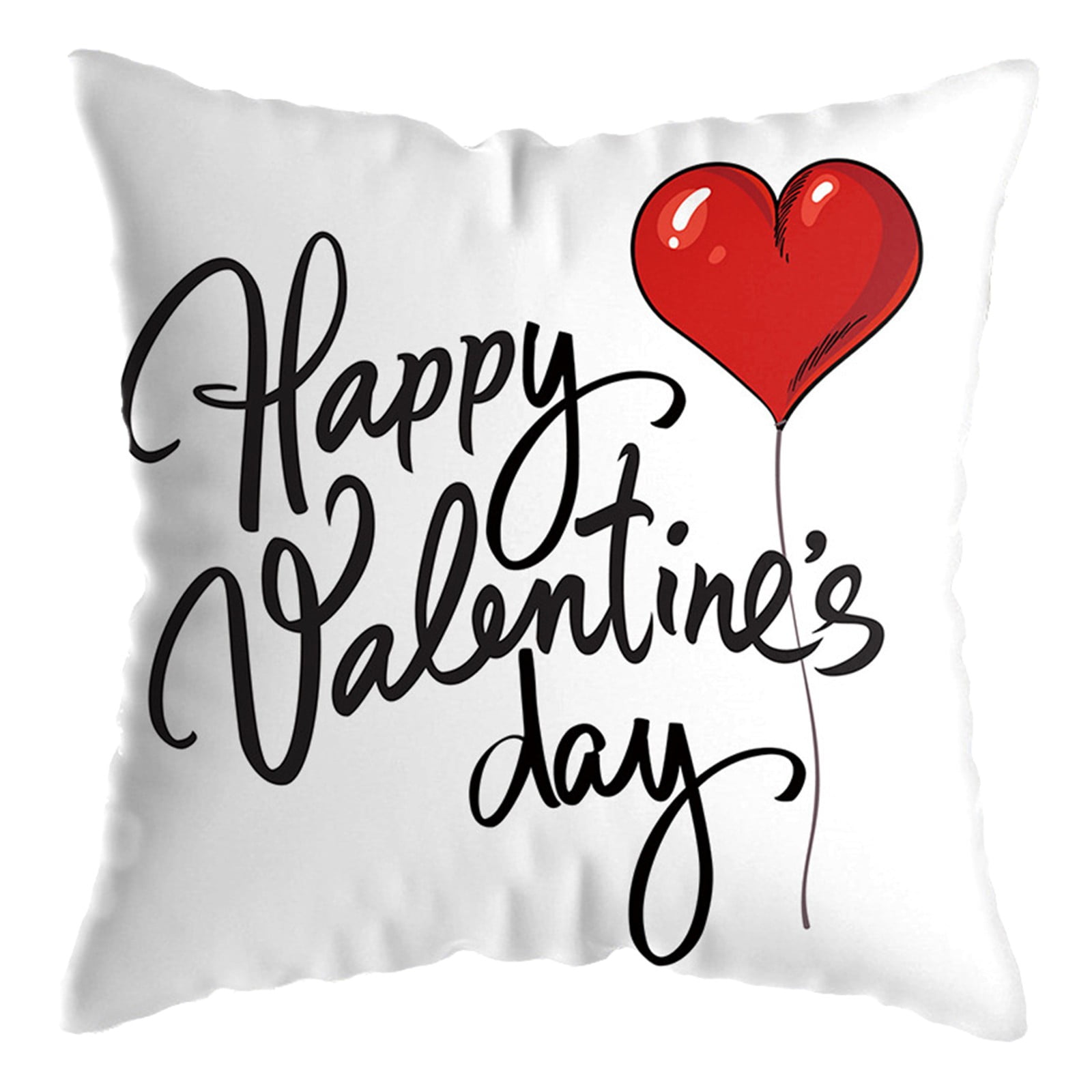 Household Goods Valentine'S Day Pillow Cover Short Plush Cushion Love