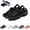 Black, variant on Women's Comfortable Air Cushion Clogs Sandals with Adjustable Strap and Arch Support - Non-Slip Breathable Slip On Garden Beach Shoes