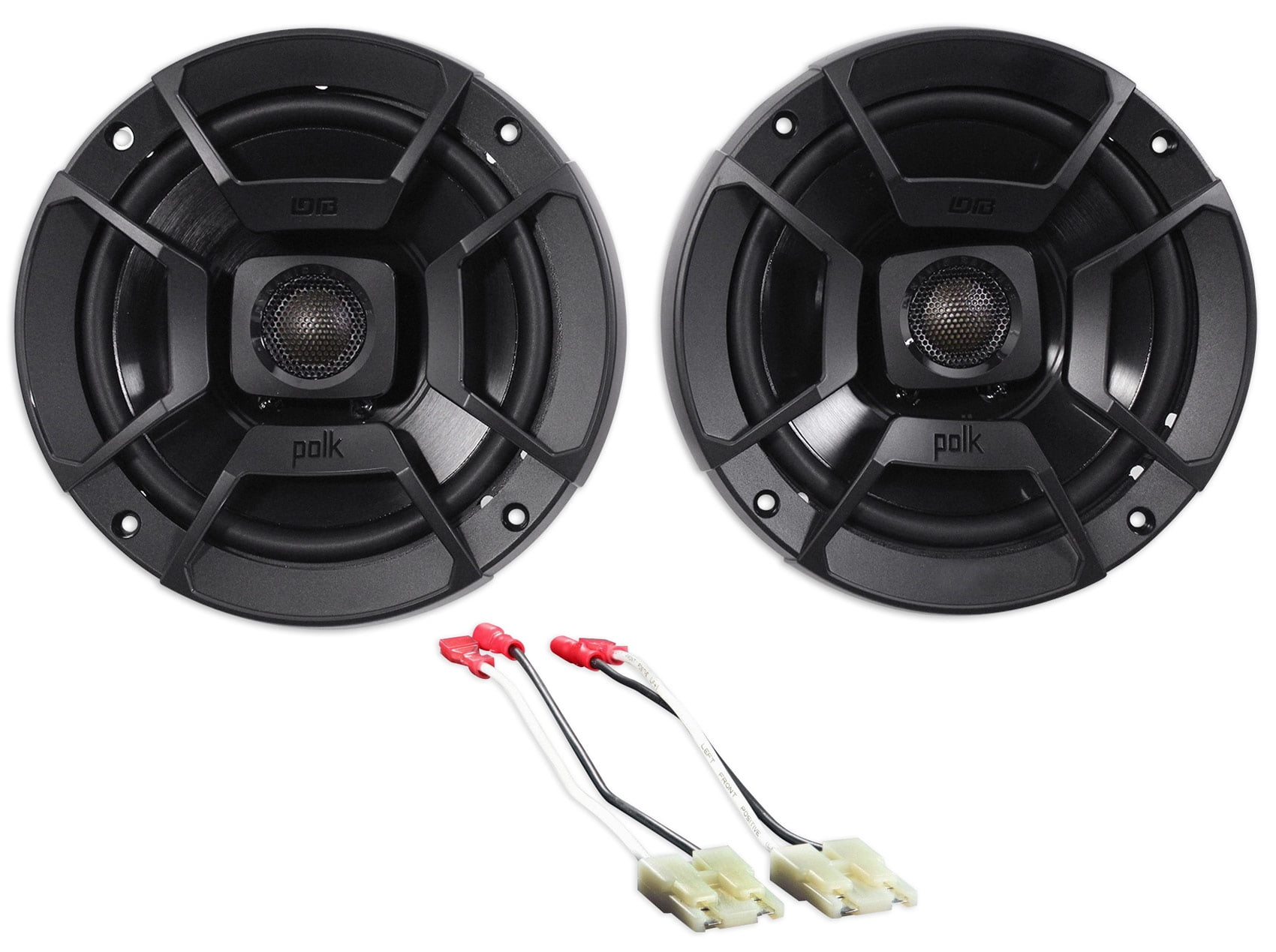 Polk Audio Rear Factory Speaker Replacement Kit For 199904 Jeep Grand