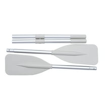 WASHWEPE 1 Pair Collapsible Boat Paddle Adjustable Portable Grey For Kayaking