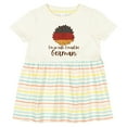 thumbnail image 3 of Inktastic I'm So Cute, I Must Be German Sunflower Girls Baby Dress, 3 of 5