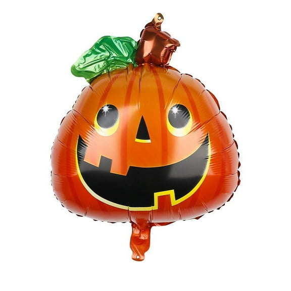 Halloween Balloon Pumpkin Shape Foil Mylar Balloon Spooky Party Balloon