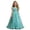 Green, variant on Fgnfyis Girls Dress Long Flowy Summer Formal Gown for Piano Performance Party Wedding Toddler Girl Dress Pink 9-10 Years