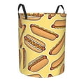 thumbnail image 2 of Bingfone Hot Dogs Waterproof Foldable Laundry Hamper Bucket With Handles For Storage Bin,Clothes Hamper (Medium ), 2 of 8