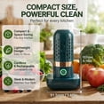 thumbnail image 6 of 2026 Produce Cleaner Device - Produce Purifier, Fruit Cleaner Device, Vegetable Seafood Cleaners, USB Wireless Food Purifier, Ultrasonic Fruit and Vegetable Cleaners Washing Machine (Green), 6 of 7