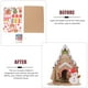 thumbnail image 3 of 2 sets Navidad DIY Cottage Casa creativa Cartón de Navidad Casa pequeña para niños jugando, 3 of 5