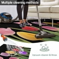 thumbnail image 5 of Easter Tulip Outdoor Rug for Patio/Deck/Porch, Non-Slip Large Area Rug 6 x 9 Ft, Spring Watercolor Country Flower Plant Indoor Outdoor Rugs Washable Area Rugs, Reversible Camping Rug Carpet Runner, 5 of 8