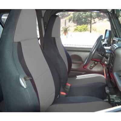Coverking Neoprene Front Seat Covers Black Gray Spc120 Com - How To Clean Coverking Neoprene Seat Covers